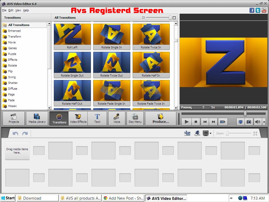remove audio from mp4 with avs video editor 6.2